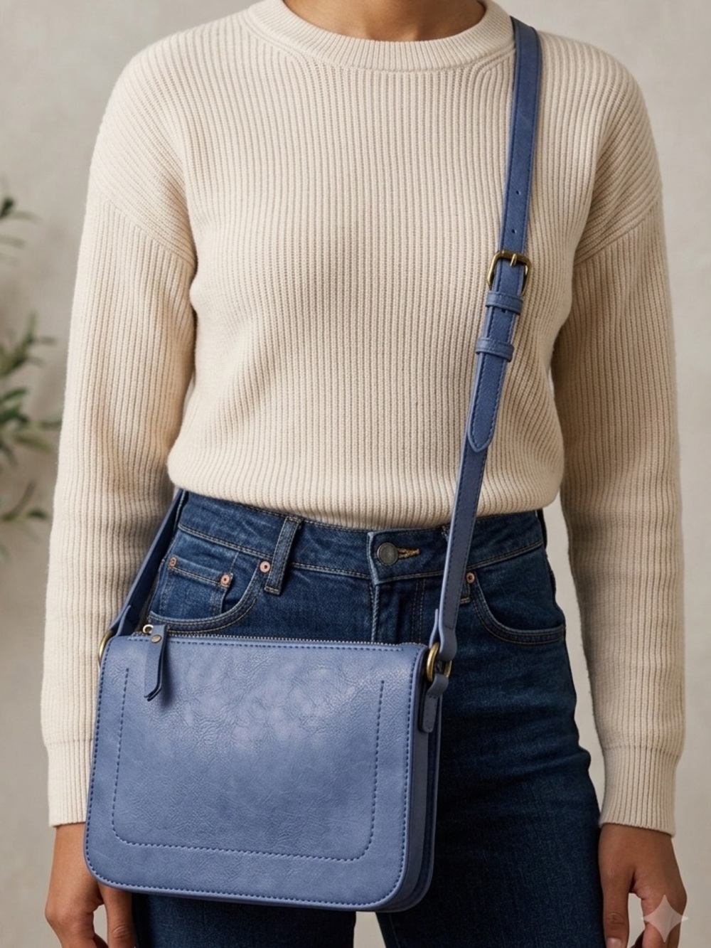 Sonoma Blue Crossbody Bag - Like New